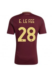 Fotbalové Dres AS Roma Enzo Le Fee #28 Domácí Oblečení 2024-25 Krátký Rukáv